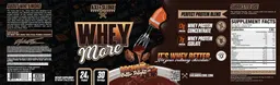 Label for Whey More Brownie Batter Delight