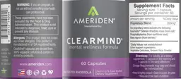Label for ClearMind