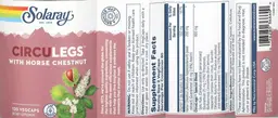 Label for CircuLegs with Horse Chestnut