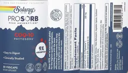 Label for CoQ-10 Phytosome
