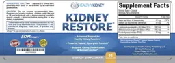 Label for Kidney Restore