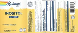 Label for Inositol Powder