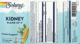 Label for Kidney Blend SP-6