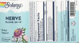 Label for Nerve Blend SP-14