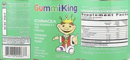 Label for Echinacea Plus Vitamin C + Zinc For Kids