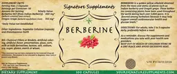 Label for Berberine