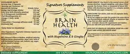 Label for Brain Health
