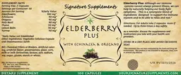 Label for Elderberry Plus