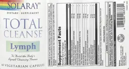 Label for Total Cleanse Lymph
