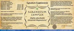 Label for Magnesium Complex