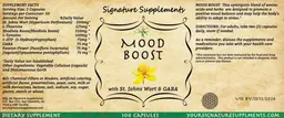 Label for Mood Boost