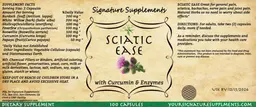 Label for Sciatic Ease