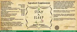 Label for Stay A Sleep