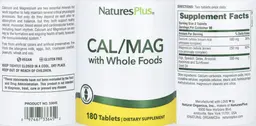 Label for Cal/Mag with Whole Foods