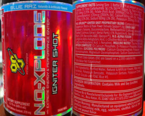 N.O.-Xplode Igniter Shot Blue Raz