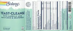 Label for Yeast-Cleanse