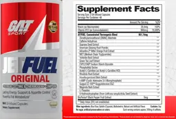 Label for JetFuel Original