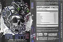 Label for Pipe Hitter Blue Raz