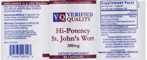 Hi-Potency St. John's Wort 300 mg