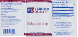 Melatonin 3 mg