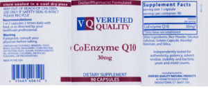 CoEnzyme Q10 30 mg