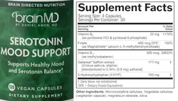 Label for Serotonin Mood Support