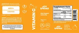 Label for Vitamin C + Zinc