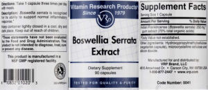 Boswellia Serrata Extract