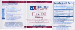 Flax Oil 1000 mg