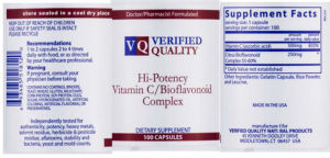 Hi-Potency Vitamin C/Bioflavonoid Comple
