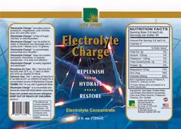 Label for Electrolyte Charge