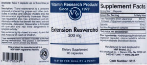 Extension Resveratrol 300 mg