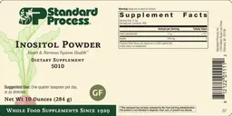 Label for Inositol Powder