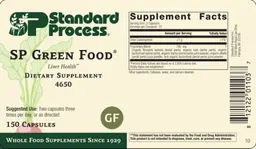 Label for SP Green Food