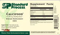 Label for Calcifood Wafers