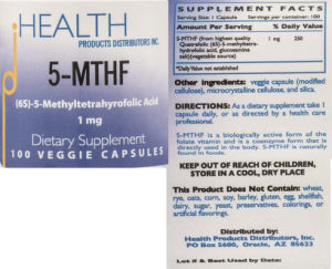 5-MTHF 1 mg