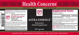 Label for Astra Essence