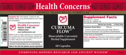Label for Curcuma Flow