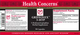 Label for Griffonex 5-HTP