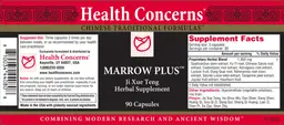 Label for Marrow Plus