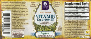 Vitamin D3 5,000 IU