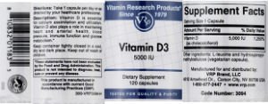 Vitamin D3 5000 IU