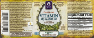 Vitamin D3 5,000 IU