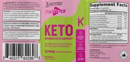Label for Fast Track Keto