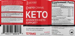 Label for Keto Crave Keto
