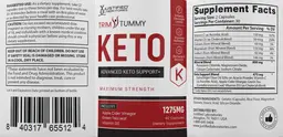Label for Trim Tummy Keto