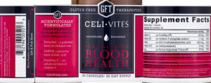 Celi-Vites For Balanced Blood Health