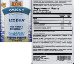 Eco DHA Orange Flavor