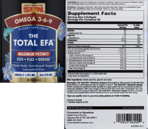 The Total EFA Maximum Potency