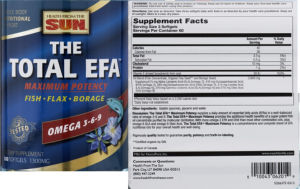 The Total EFA Maximum Potency
